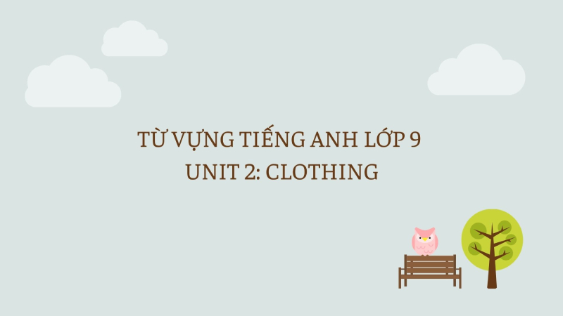 Hình minh họa cho từ vựng tiếng Anh lớp 9 - Unit 2